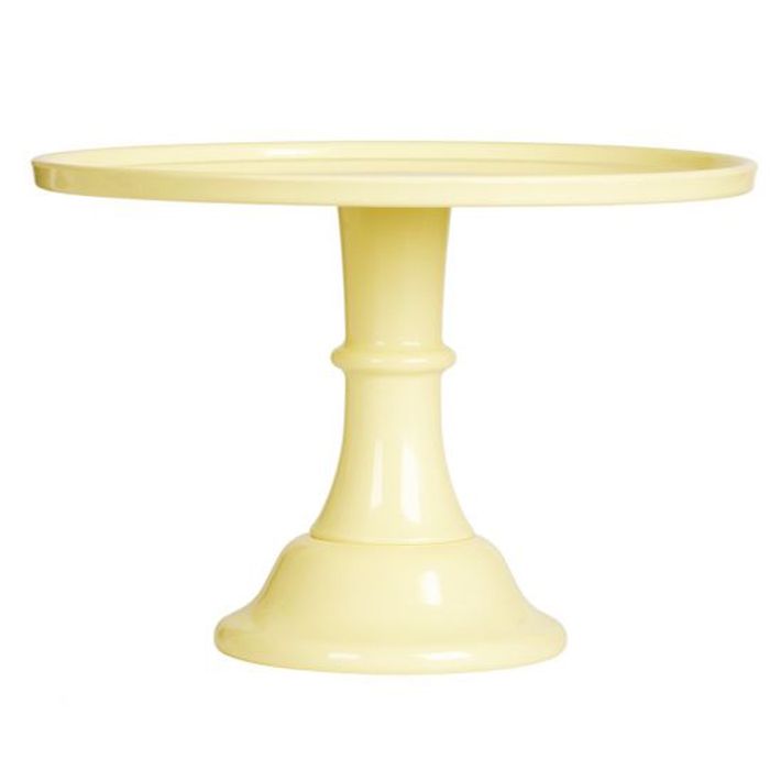 Taartplateau GEEL groot