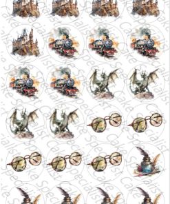 Wizard school 4,5cm