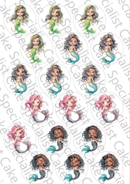 Mermaids V1 5cm