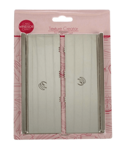 Tri Comb Texture Creator Icing Scraper - Set van 2