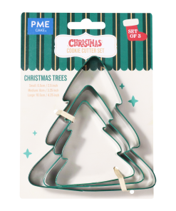 Kerstbomen uitsteker set van 3 - PME