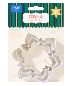 Sneeuwvlokken uitsteker set van 3 - PME